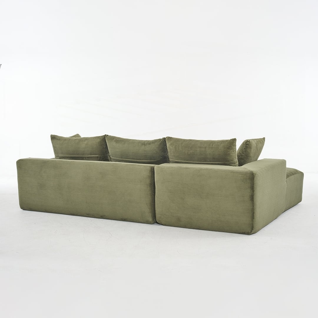 Divano modulare extra profondo 108X68 ​​pollici