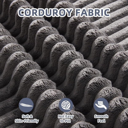 Divano componibile modulare 108 Cloud - Divano a L con seduta profonda e chaise longue, divano imbottito per soggiorno e camera da letto