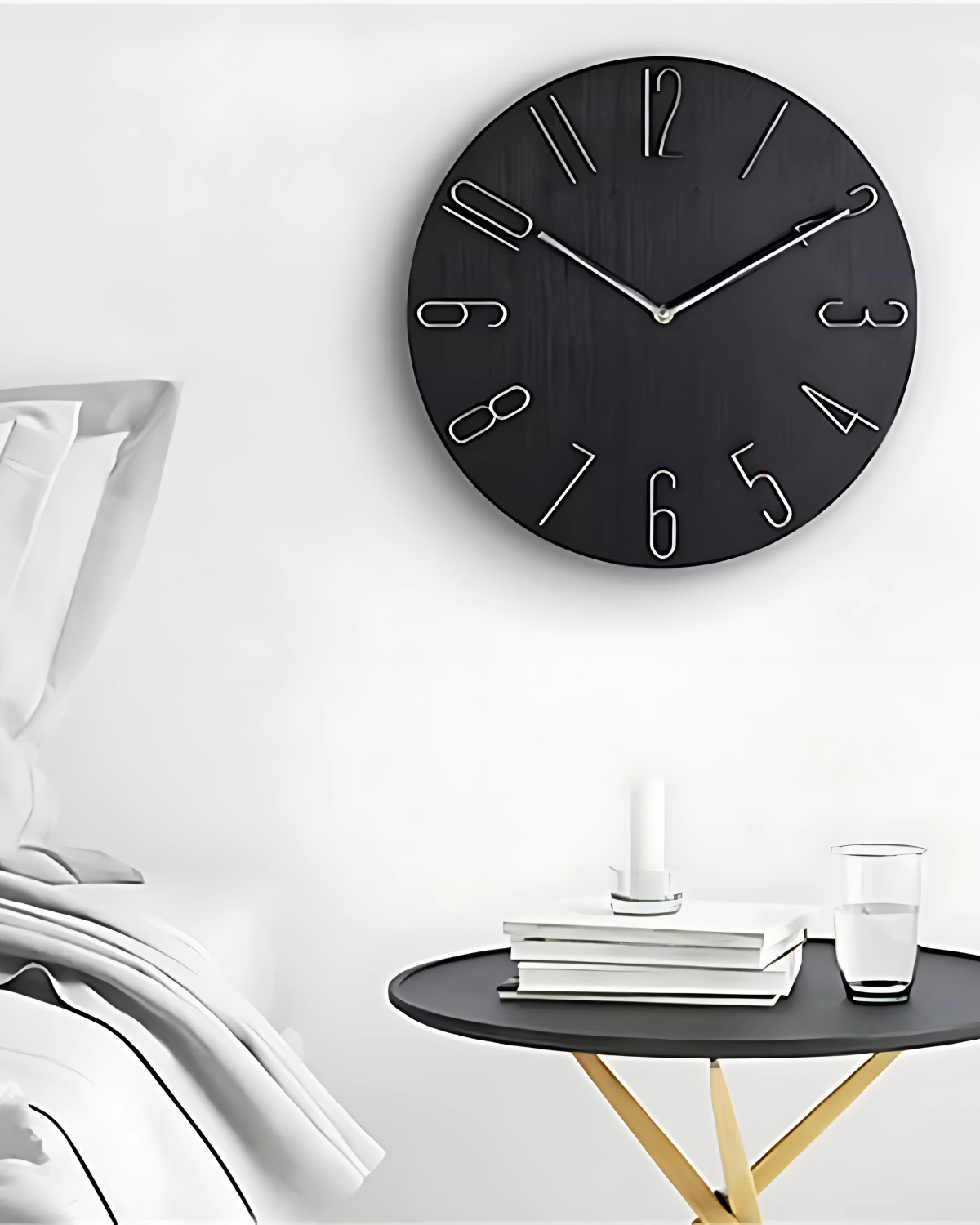 Orologio scandinavo in legno