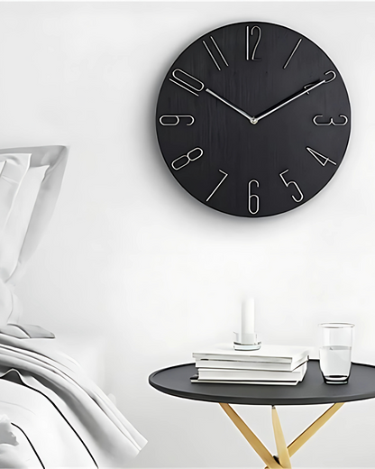 Orologio scandinavo in legno