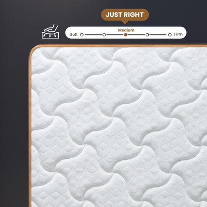 10 materassi ibridi Full Plush con molle indipendenti e memory foam in gel, senza fibra di vetro