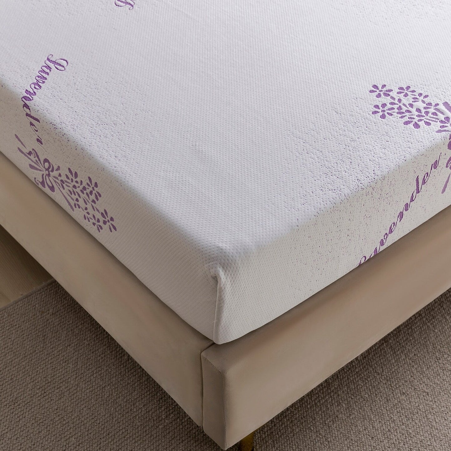 10 Materasso, con Memory Foam, Infuso di Lavanda, Comfort Rinfrescante