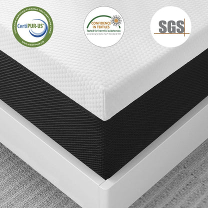 10 Materassi in memory foam medio antirumore con infusione di Ge