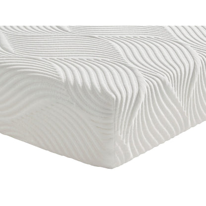 Materasso Queen Size traspirante in memory foam Cool Gel, bianco, materasso in scatola, materasso comfort