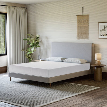 Materasso in memory foam gel medio da 10'' con infuso di tè verde