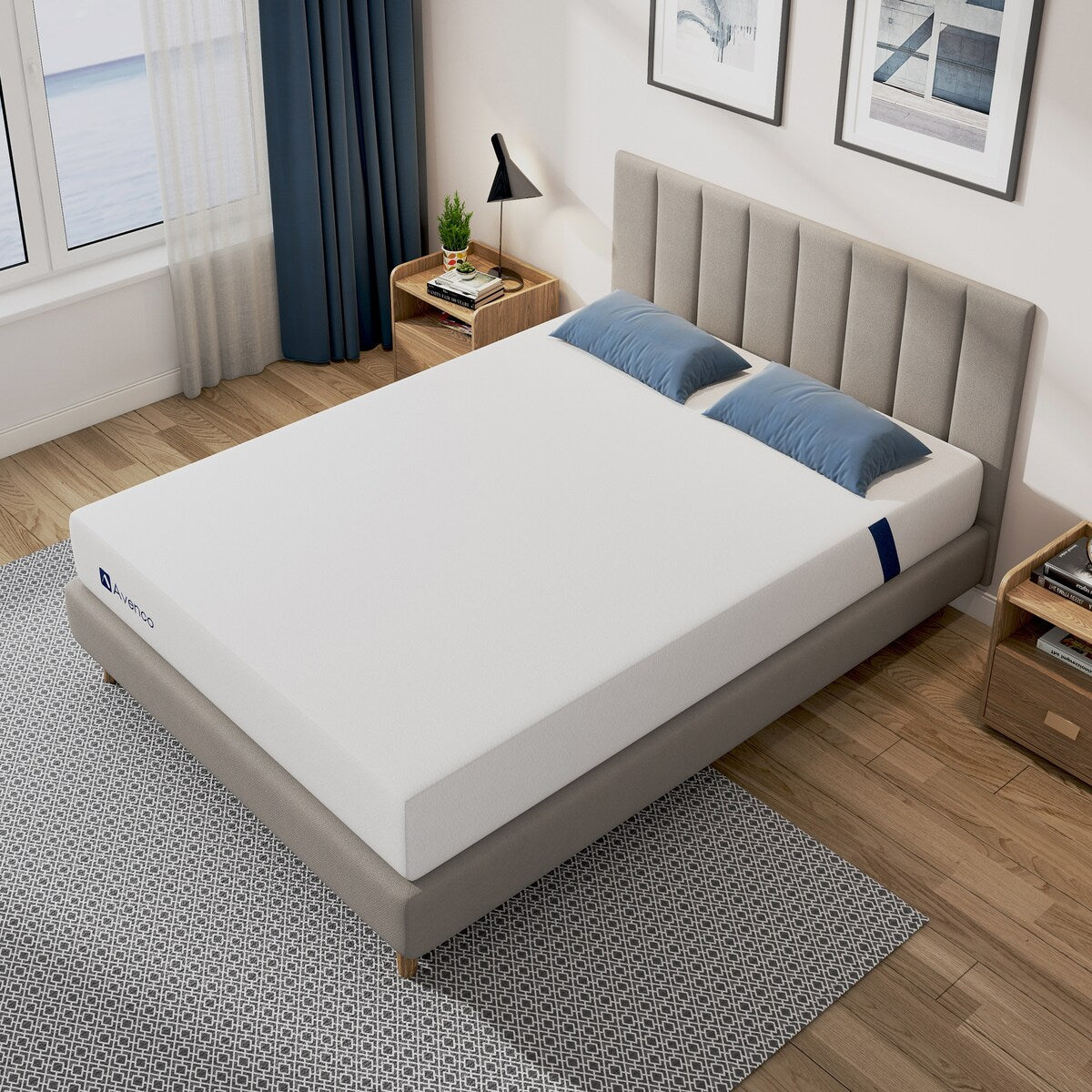 Materasso in memory foam gel medio da 10''