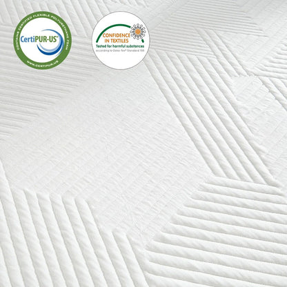 Materasso in memory foam gel medio da 10''