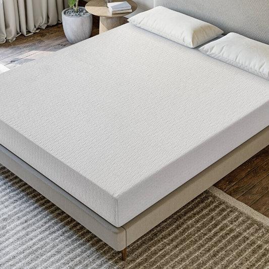Materasso in memory foam gel medio da 10'' con infuso di tè verde