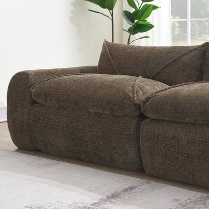 Divano completamente compresso da 116 pollici con schiuma ad alta densità