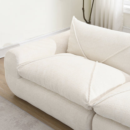 Divano completamente compresso da 116 pollici con schiuma ad alta densità