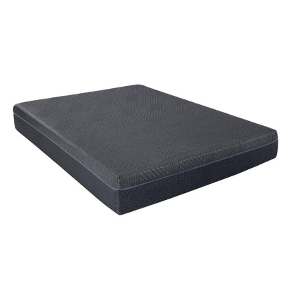 Materasso in memory foam con infusione di gel al tè verde Eastern King da 11 pollici, grigio, materasso in una scatola