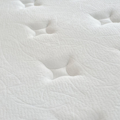 Materasso matrimoniale da 12 pollici, materasso ibrido matrimoniale, materasso in memory foam a molle insacchettate, materasso a basso trasferimento di movimento in una scatola