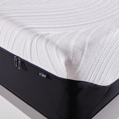 Materasso in memory foam gel da 12 pollici (singolo) - Materasso rinfrescante morbido medio