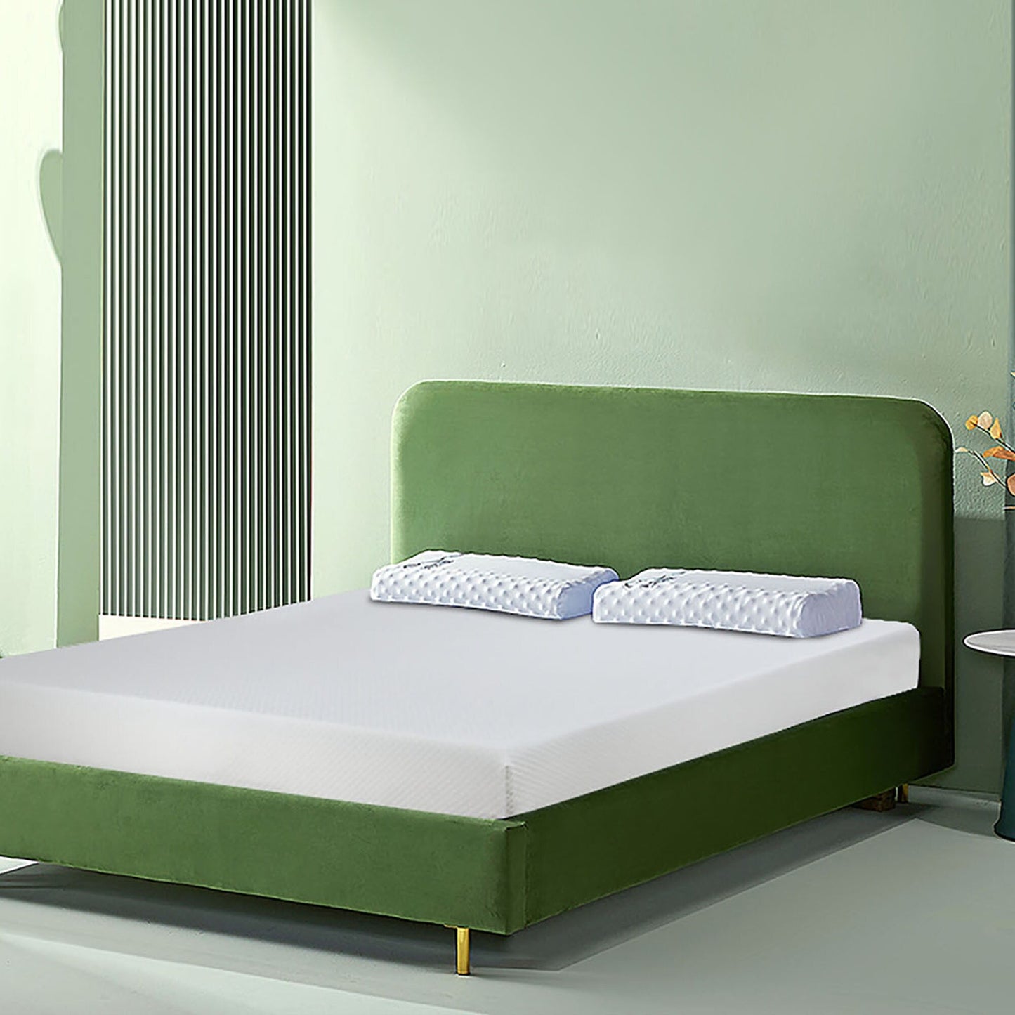 Materasso in memory foam con infusione di gel da 12 pollici