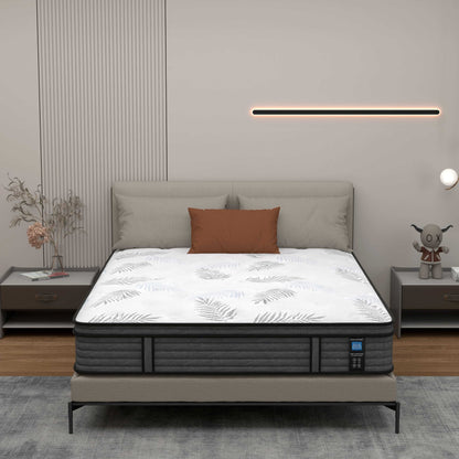 Materasso in memory foam ibrido Euro Top da 12 pollici