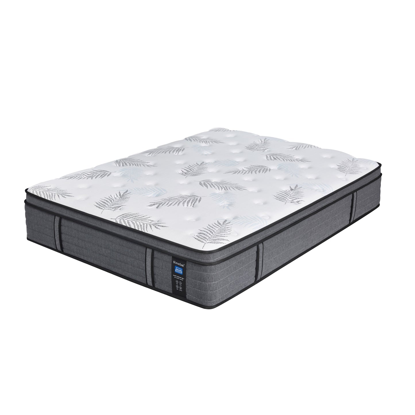 Materasso in memory foam ibrido Euro Top da 12 pollici