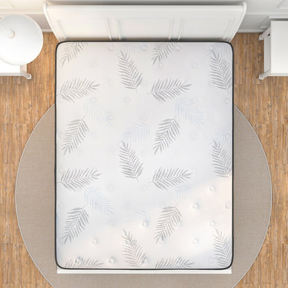 Materasso ibrido in memory foam con gel Euro Top da 12 pollici in una scatola