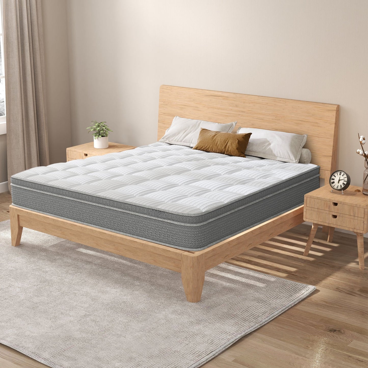 Molle in memory foam ibride da 12 pollici