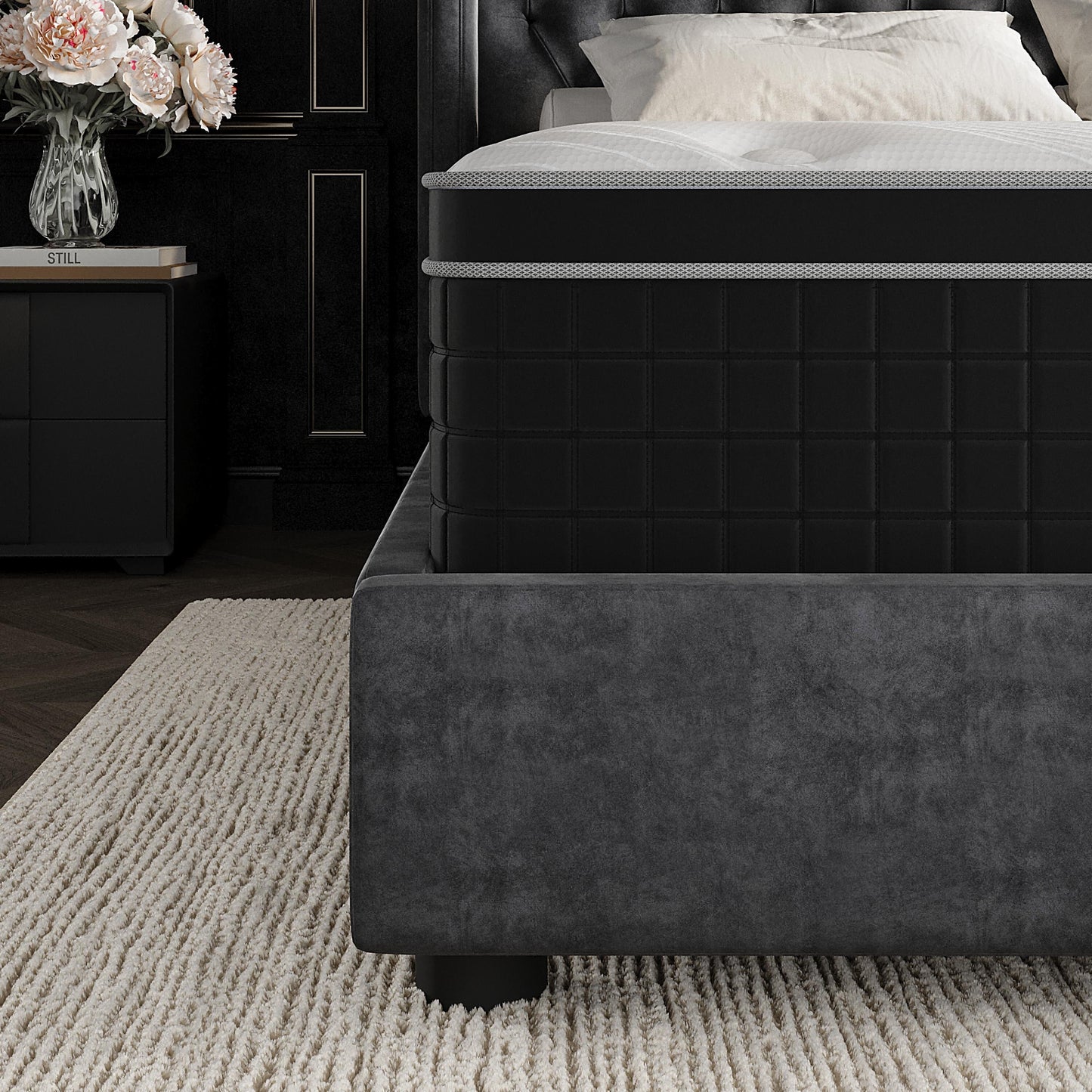 Materasso in memory foam ibrido medio da 12 pollici