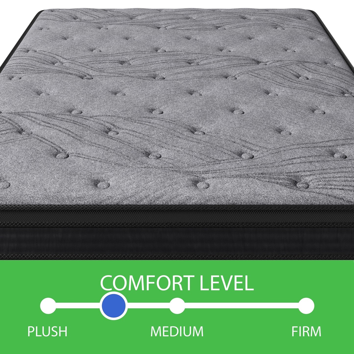 Materasso Memory Foam Comfort da 12 pollici