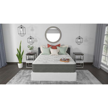 Materasso in schiuma convoluta 12 Hybrid Euro Top Plush