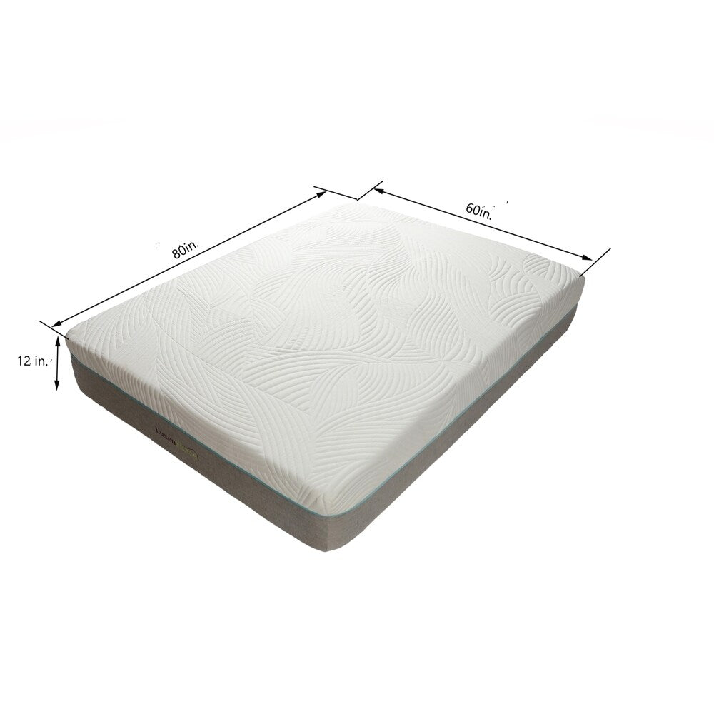 Materasso in memory foam gel medio da 12 pollici