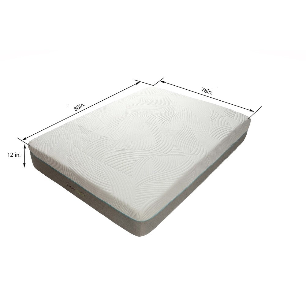 Materasso in memory foam gel medio da 12 pollici