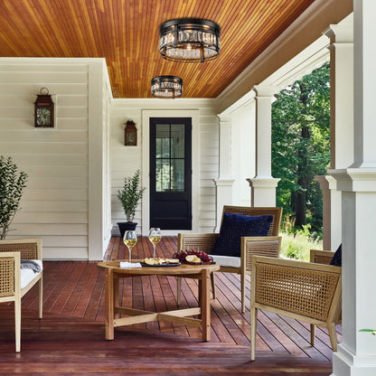 13.3 Lampadario moderno a 3 luci in cristallo nero da incasso per corridoio