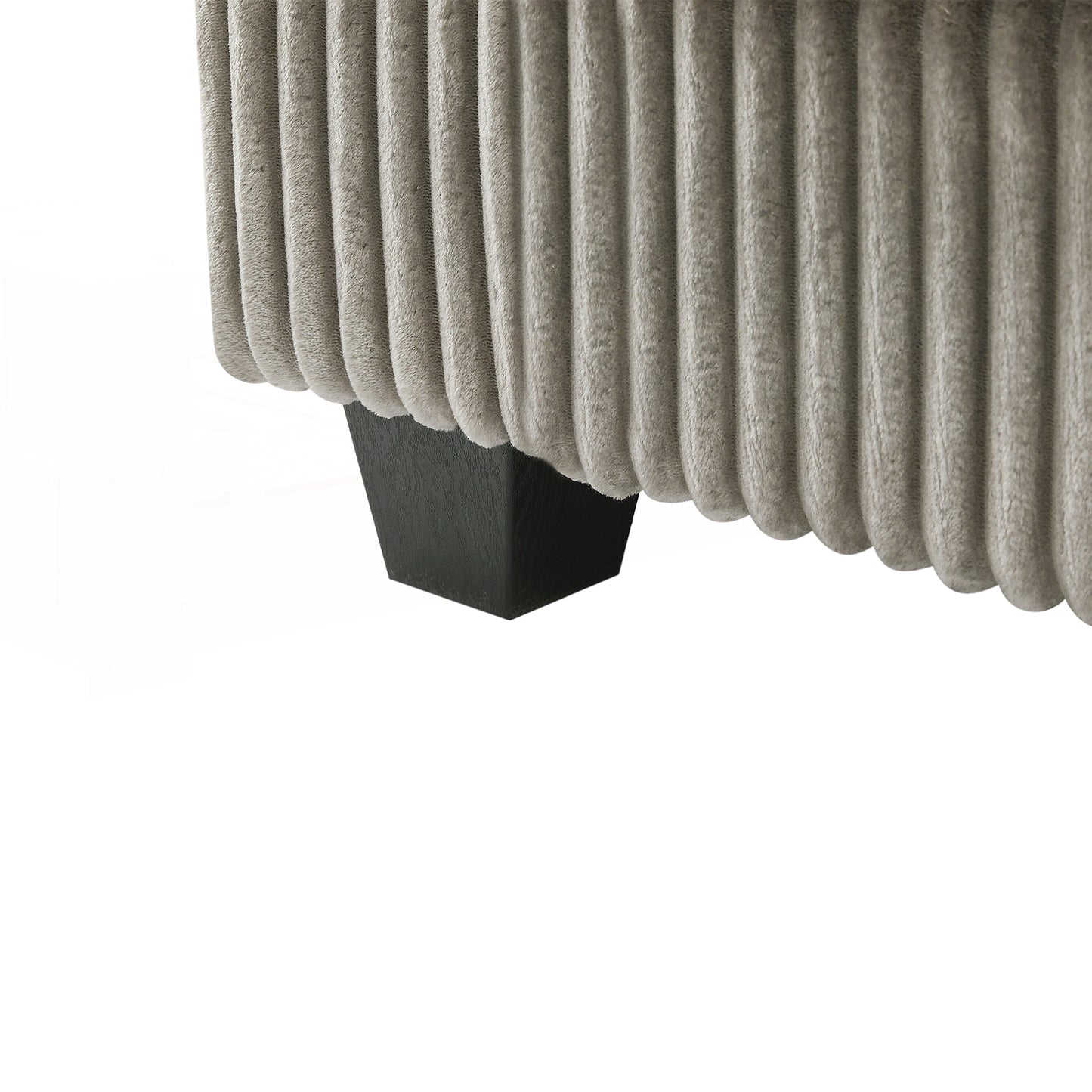 Divano in velluto a coste da 133 pollici a 4 posti