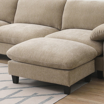 Divano componibile modulare da 140 pollici