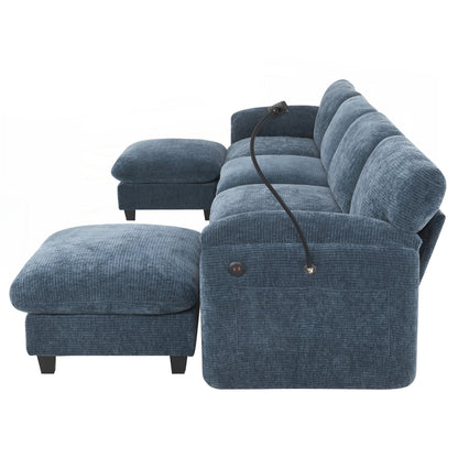 Divano componibile modulare da 140 pollici