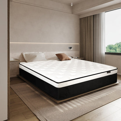 Materasso ibrido matrimoniale a molle insacchettate medie 14 Euro Top