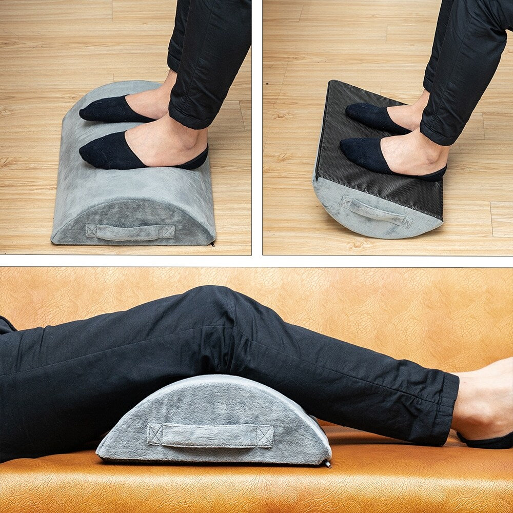 Pedali in memory foam larghi 11,8 pollici, grigio - grigio