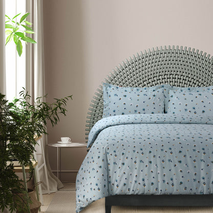 Set copripiumino oversize stampato in morbida flanella di cotone da 170 g/m²