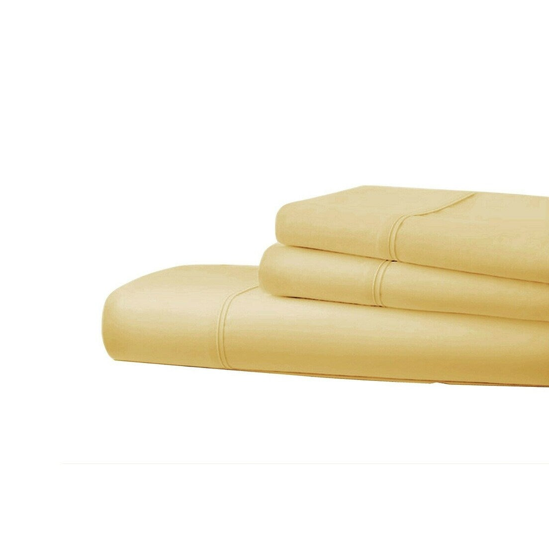 Lenzuola morbide al tatto in cotone egiziano serie 1800, 6 pezzi, tasche profonde, 4 federe