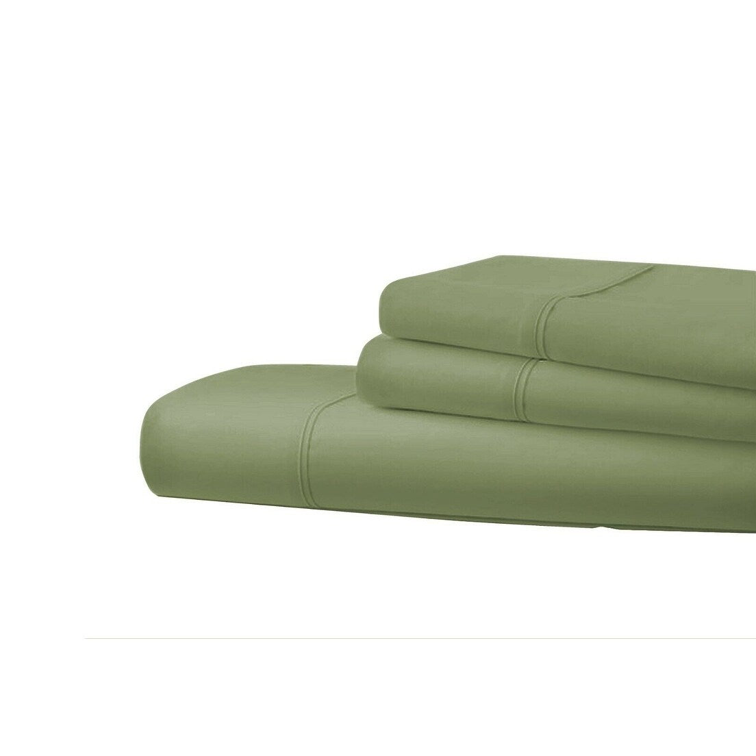 Lenzuola morbide al tatto in cotone egiziano serie 1800, 6 pezzi, tasche profonde, 4 federe