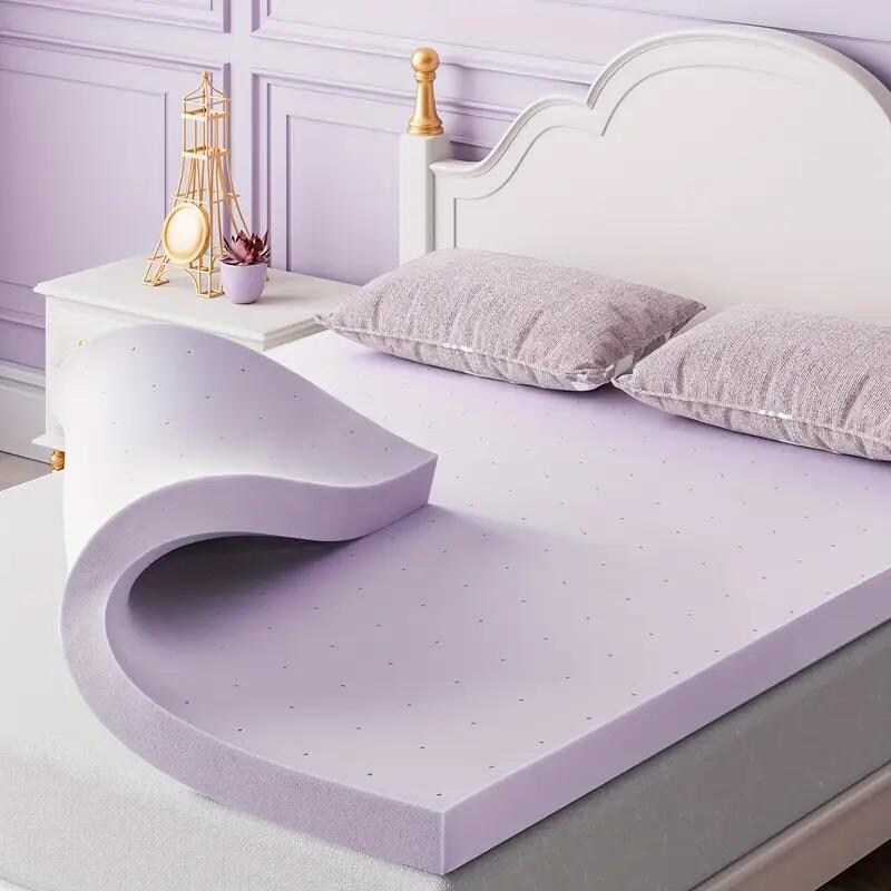 Materasso in memory foam King Firm da 2 pollici, ventilato, rinfrescante, infuso ad alta densità