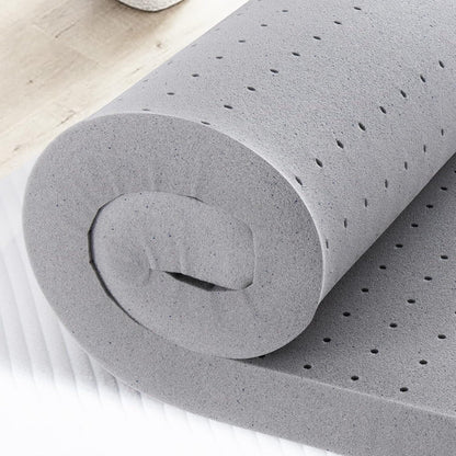 Coprimaterasso da 2 pollici Queen, coprimaterasso in memory foam in gel per letto matrimoniale per un sonno morbido e rinfrescante, allevia la pressione