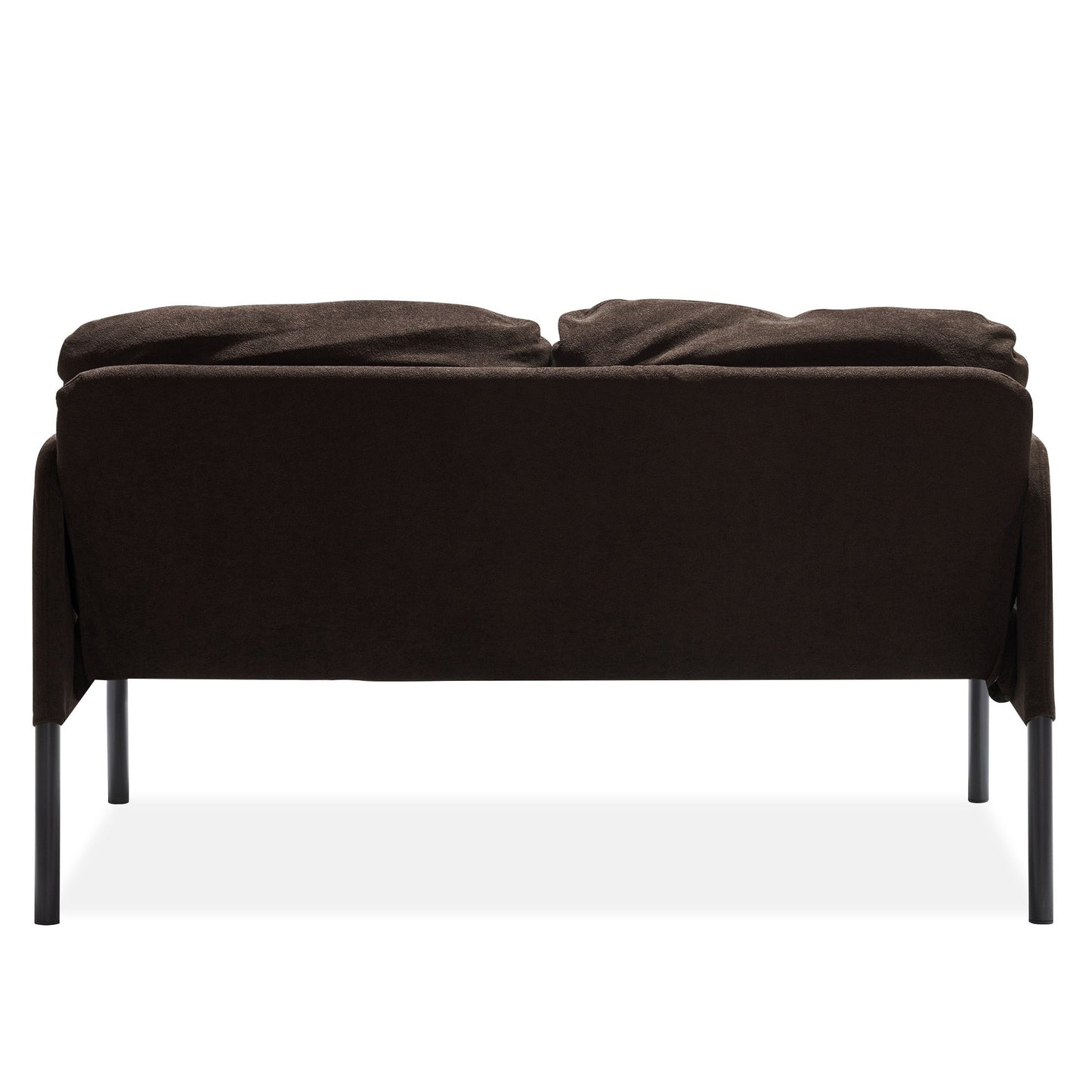 Divano a 2 posti in tessuto di poliestere, divano moderno a due posti, comodi divani piccoli per piccoli spazi, soggiorno, camera da letto, ufficio