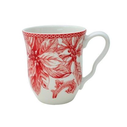 222 Fifth Christmas Lane Set di stoviglie da 16 pezzi, servizio per 4 persone