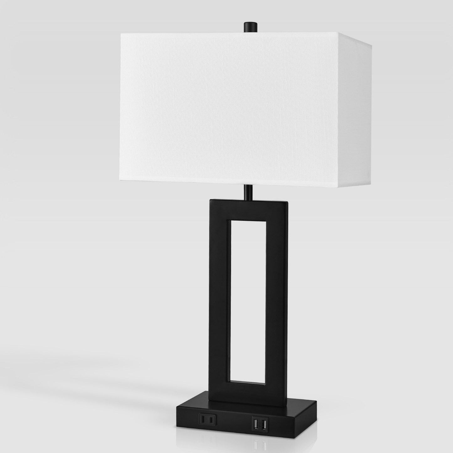 Set di 22 lampade da tavolo USB grigie con controllo touch