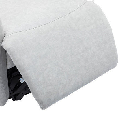 Poltrona reclinabile elettrica girevole a 270 gradi con supporto per telefono