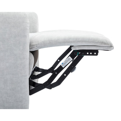 Poltrona reclinabile elettrica girevole a 270 gradi con supporto per telefono