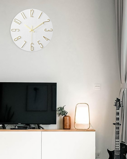 Orologio scandinavo in legno