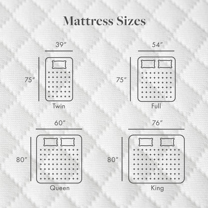 Materasso in memory foam di gel premium SoftNest Rejuv Collection da 8 pollici