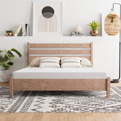 Materasso in memory foam con carbone di bambù SoftNest Airess Collection da 5 pollici