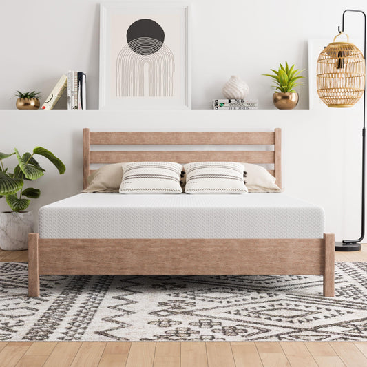 Materasso in memory foam con carbone di bambù SoftNest Airess Collection da 8 pollici