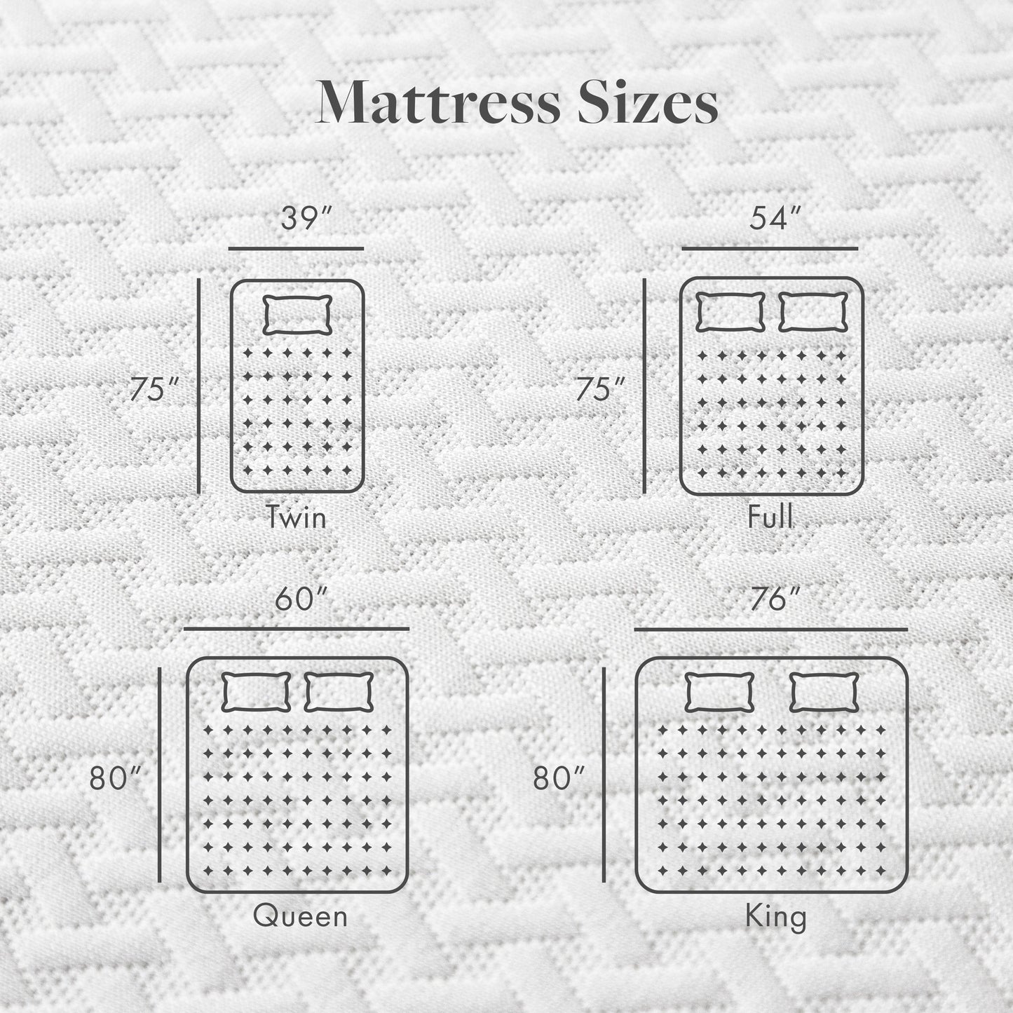 Materasso in memory foam con carbone di bambù SoftNest Airess Collection da 8 pollici