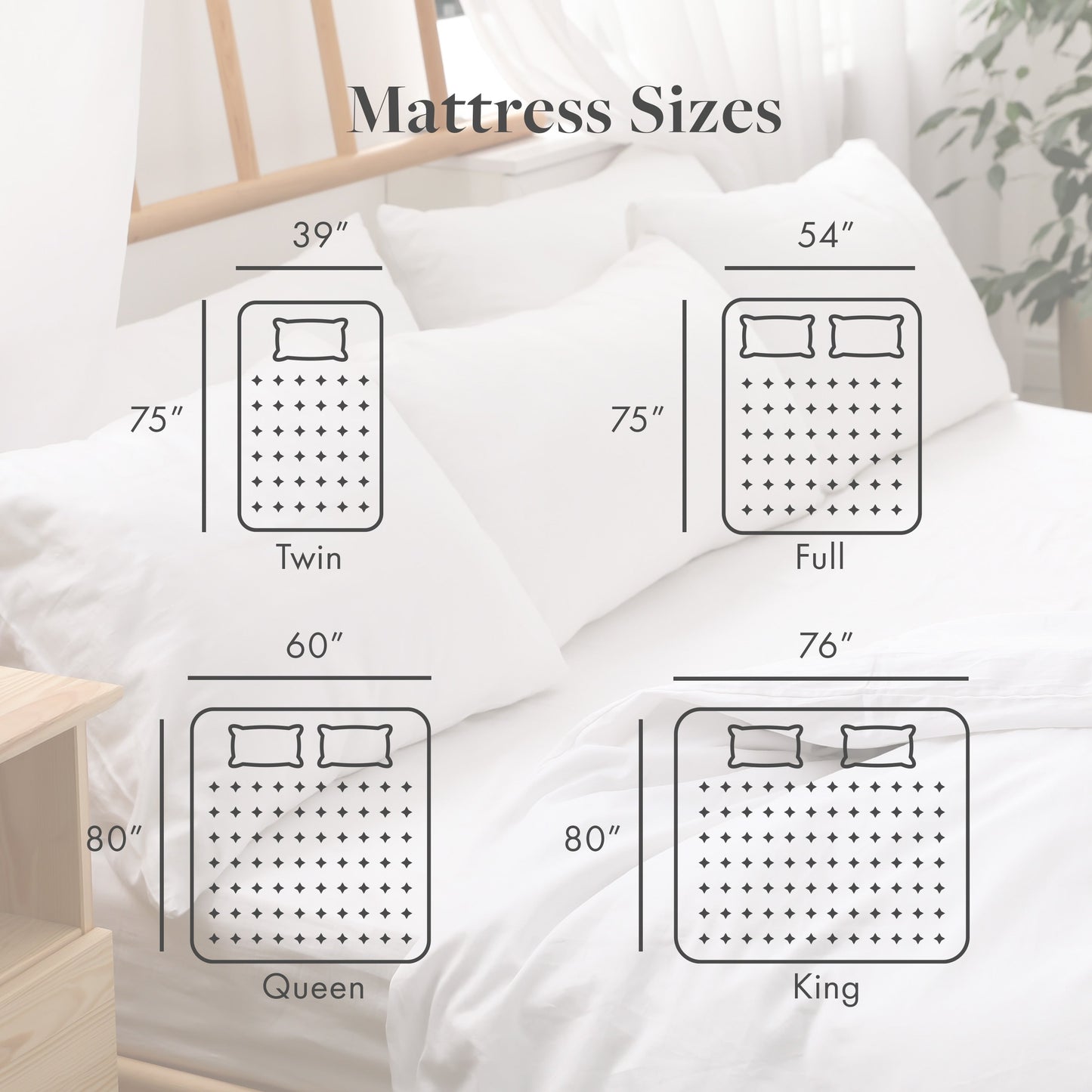 Materasso in memory foam con infuso di tè verde SoftNest Calma Collection da 8 pollici