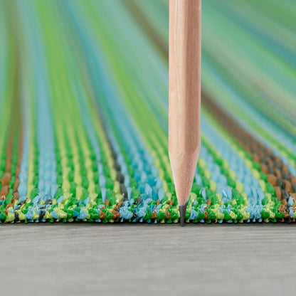 Tappeto per interni/esterni Sundown Beach Stripe